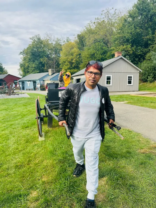 A countryside walk through a heritage village