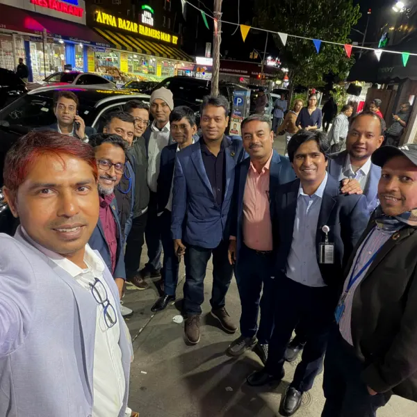 An evening out with friends — good company is the best souvenir
